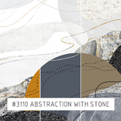 Creativille | Wallpapers | 3110 Abstraction with Stone and Dots