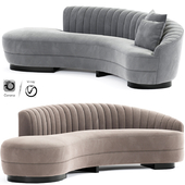 Ecofirstart Large Strip Curved Sofa