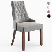 Wayfair Howton Tufted Linen Upholstered Arm Chair