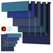 Roller Blind 76 | Swift Direct Blinds | Splash | Only Blue