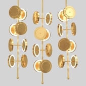 Le Royer Chandelier by Larose Guyon