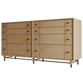 Anthropologie Avalene Eight-Drawer Dresser