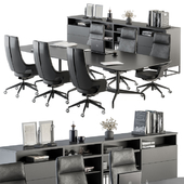 Meeting Table with office chair 09