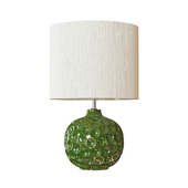 Davis Hunt - Odyssey Green Ceramic Table Lamp
