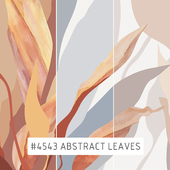 Creativille | Wallpapers | 45435 Abstract Leaves