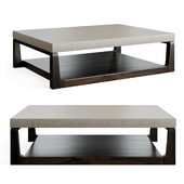 Mojave coffee table from the American factory Holly Hunt