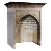 old islamic turkish arch muqarnas set 135