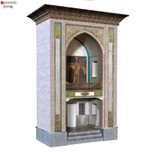 old islamic turkish arch set 136