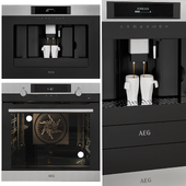 AEG Espresso Coffee Machine and SteamBake Oven