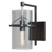 Wall lamp Glass Cylinder Sconces Loft-Concept
