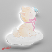 Lamp "Kitten on a cloud" Weralav OM