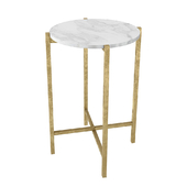 French Bedroom Carerra Side Table