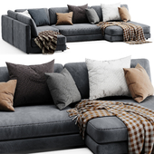 Blanche katarina sectional sofa