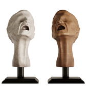 Scream Bust Statue