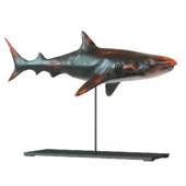 Deco figurine shark base