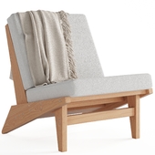 105 ° Lounge Chair by Ishinomaki Lab