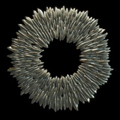 Metal Wall Sculpture Vargov Design - Reef