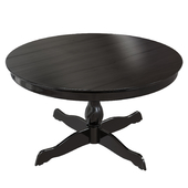 IKEA INGATORP Extendable table Black