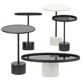 Cassina Marble Side Table SET