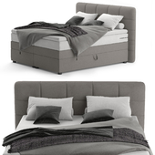 Soft Gray Bed 01