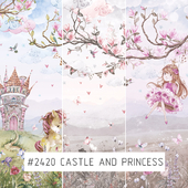 Creativille | Wallpapers |  2420 Castle and Princess