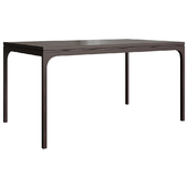 Groove dining table