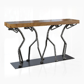Atlas Small Natural Console Table