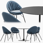 Calligaris Lilly Table Chair