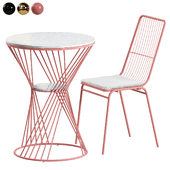 MODERN DINING TABLE AND CHAIR