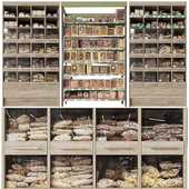 Nuts shelves