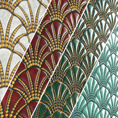 Art Deco Shell Tiles