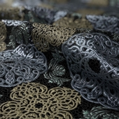Lace Embroidery 06 | 4K | PBR | PNG | SBSAR