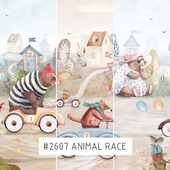 Creativille | Wallpapers | 2607 Animal Race