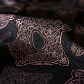 Lace Embroidery 07 | 4K | PBR | PNG | SBSAR