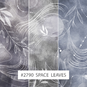 Creativille | Wallpapers | 2790 Space Leaves