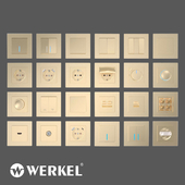 ОМ Sockets and switches Werkel (champagne)