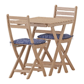 IKEA ASKHOLMEN Table And Chairs Set 2