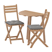 IKEA ASKHOLMEN Table And Chairs Set 3