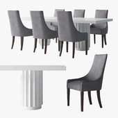 MGBW / Venice table and Ada side chair