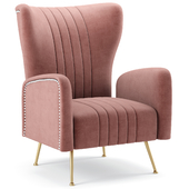 Opera Velvet Accent Chair