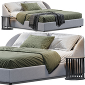 King bed Celine  Flou