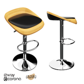 OM bar stool LOU by Sagano