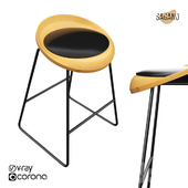 OM bar stool ROE by Sagano