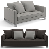 Minotti Pollock sofa set