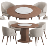 Angel Cerda Nature table Aston chair Dining set