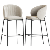 Bar stool cruz shell