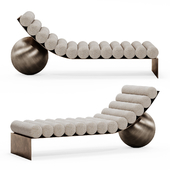 Couch / Anna Karlin - Curved chaise