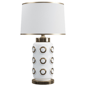 Contemporary Dots Ceramic Table Lamp