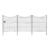 Metal Garden Fence / Guardrail