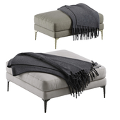West Elm Andes Ottoman